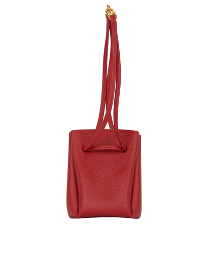Hermes Vespa Pouch, &pound;395, Accessories, Red, Leather, Front view